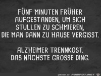 Alzheimer Trennkost