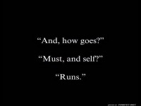 Laufender Alltag: Dialog eines Joggers