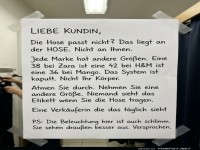 Kabinendrama: Die Hose wars!