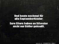 Septemberkinder-Witz entfesselt Lachen!