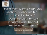 Ich bin im Krankenhaus