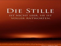 Die Stille