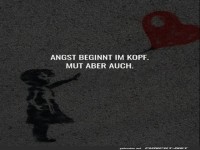 angst beginnt im Kopf