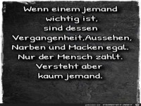 Wenn einem jemand