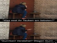 Lieblingsessen von Tauben