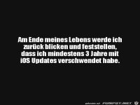 Jahre verschwendet mit Updates