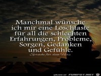 Manchmal wnsche ich mir eine Lschtaste