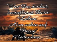 Was du denkst beeinflust dein Leben