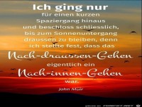 Ich ging nur fr einen kurzen Spaziergang