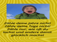 z�hle deine jahre nicht