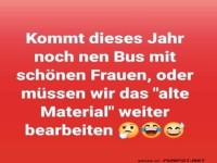 Witz �ber Busse und Frauen im Jahr
