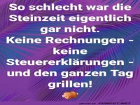 Steinzeit: Stressfrei und voller Grillpartys!