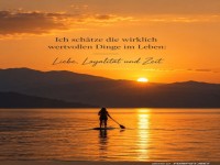 Paddeln bei Sonnenuntergang: Zen oder Workout?
