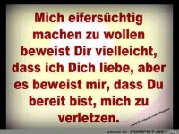 Eifersuechtig machen