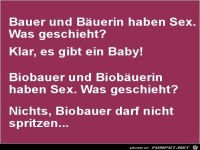 Bauer und B�uerin haben Sex......