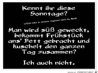 Kennt ihr diese Sonntage