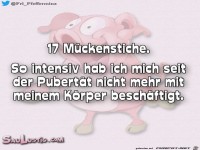 17 Mueckenstiche