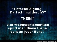 Diese Liebe auf Weihnachtsm�rkten