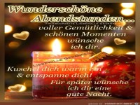 Wunderschoene Abendstunden