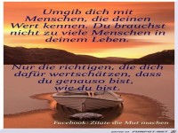 Umgib dich mit Menschen