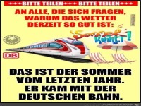 warum ist das Wetter derzeit so gut?