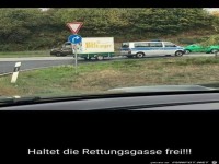 Rettungsgasse
