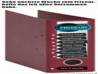 Gehe n�chste Woche zum Friseur