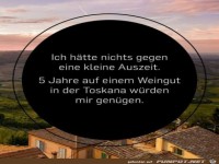 Eine kleine Auszeit w�re prima