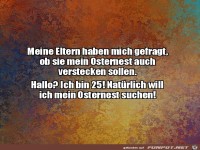 Osternest verstecken