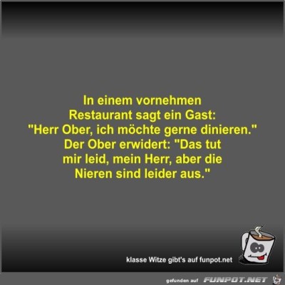 In-einem-vornehmen-Restaurant-sagt-ein-Gast.jpg von Fossy