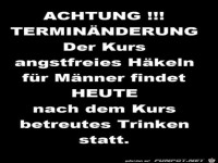 Termin�nderung