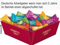 Dankbarkeit im Arbeitsleben humorvoll gezeigt