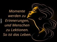 Momente und Lektionen im Leben