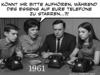 Vor Facebook: Familiendinner 1961