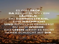 Wenn die Sonne die Sorgen wegzaubert!