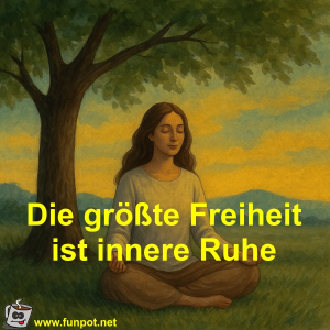 Die-gr��te-Freiheit-ist-innere-Ruhe.png von Fossy