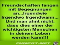 Freundschaften fangen an