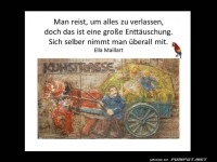 Man reist......