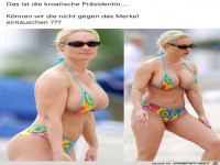 kroatische Praesidentin