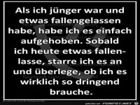 Als ich j�nger war...