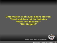 Unterhalten sich zwei �ltere Herren