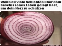 Schichten über das Leben legen