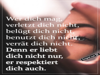 Echte Liebe und Respekt erkennen