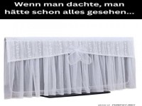 Wenn Gardinen eine TV-Show starten