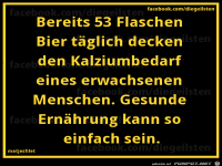 diegeilsten Kalziumbedarf