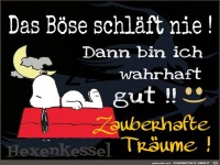 Das boese schlaeft nie
