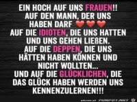 ein Hoch auf uns Frauen.....
