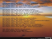 ch danke allen, die meine Tr�ume bel�chelt haben......