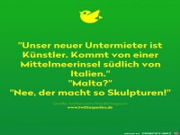 Neuer Untermieter