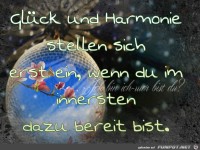 Glueck und Harmonie